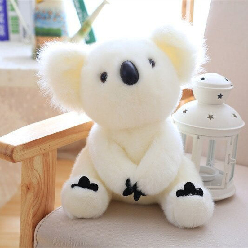 Vriendelijke grijze 28 cm koala knuffel, een geliefd pluche speelgoed voor elk kind.