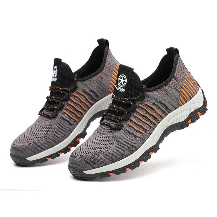 Heren werkschoenen Indestructible: de perfecte combinatie van stijl, veiligheid en comfort, ideaal voor zware werkomstandigheden.