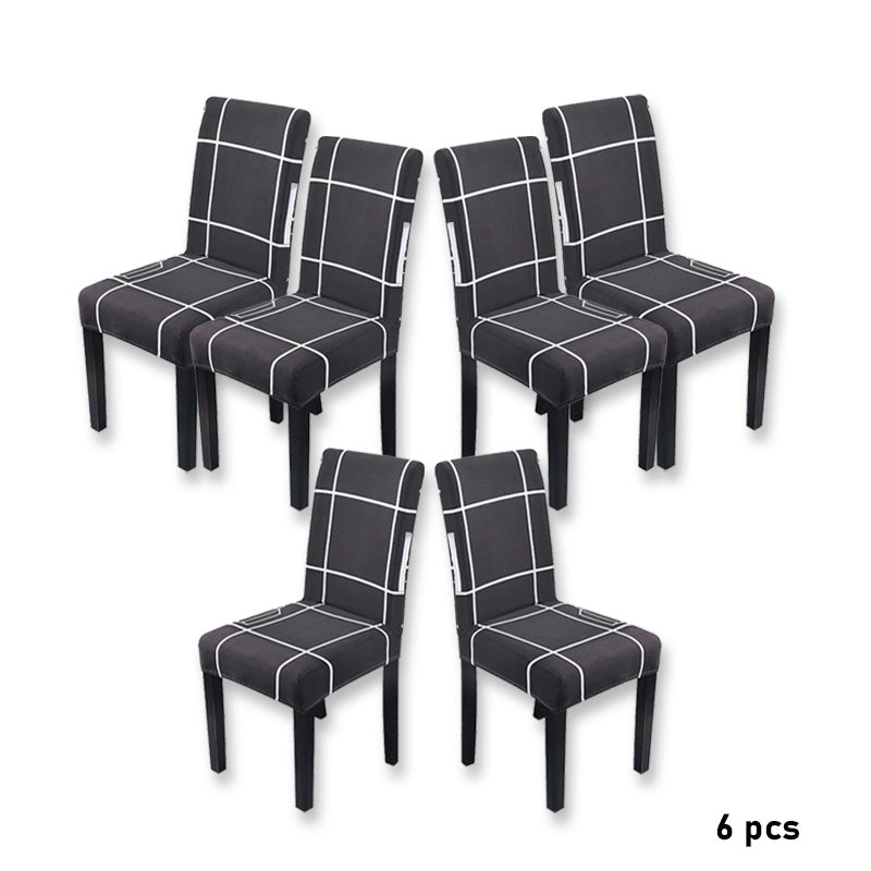 Transformeer eetkamerstoelen met deze stijlvolle, elastische stoelhoes; snelle interieur update.