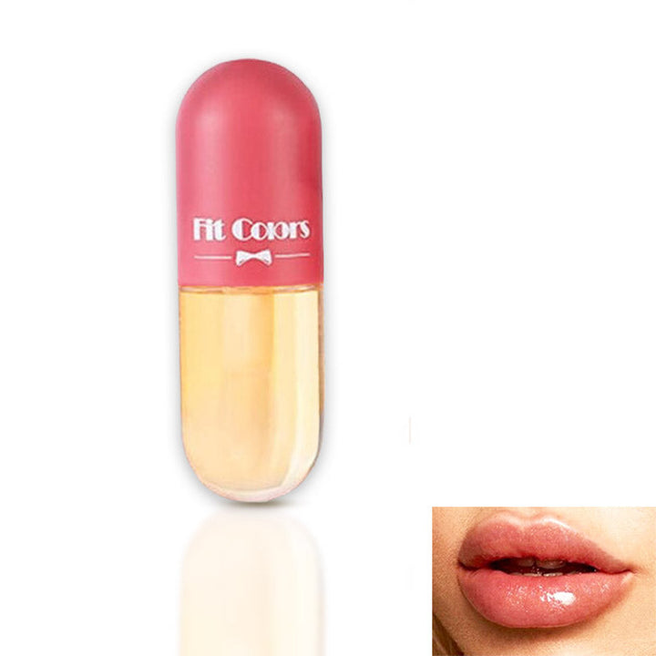 Makkelijk mee te nemen dames mini lipgloss capsule. Biedt snelle glans en langdurige hydratatie.