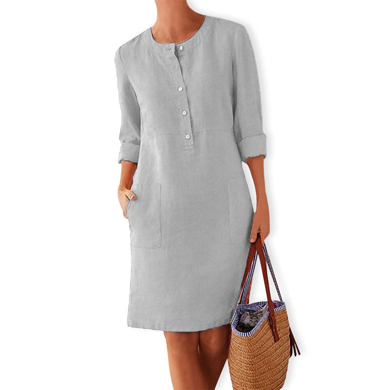 Trendy Adelle zomerjurk, comfortabele en luchtige kleding voor de modebewuste vrouw.