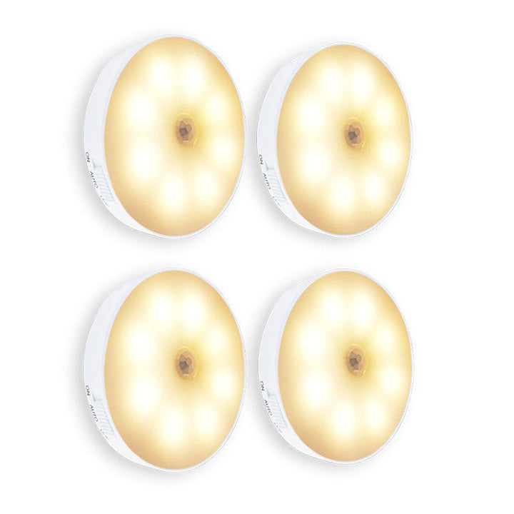 Modern slank design van de universele draadloze LED bewegingssensor lamp, past overal.