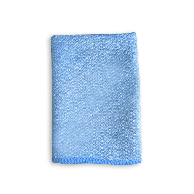 Professionele microvezel polijstdoek voor streeploze en glanzende oppervlakken, makkelijk in gebruik.