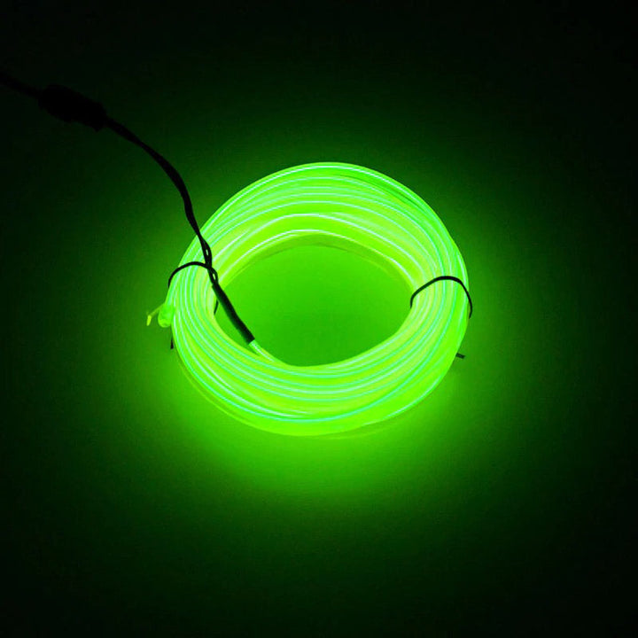 Aanpasbare neon LED sfeerverlichting, transformeer auto interieur met futuristische look en USB.