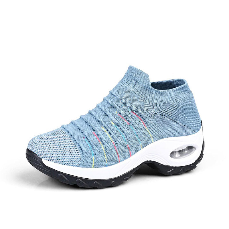 Vetersloze FeetyGO AIR COLOR damessneakers. Modieus, ademend en super comfortabel.