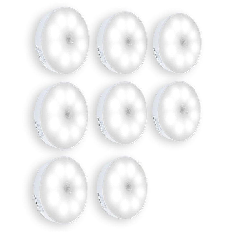 Praktische draadloze LED binnenverlichting met bewegingssensor, veelzijdig en universeel toepasbaar.