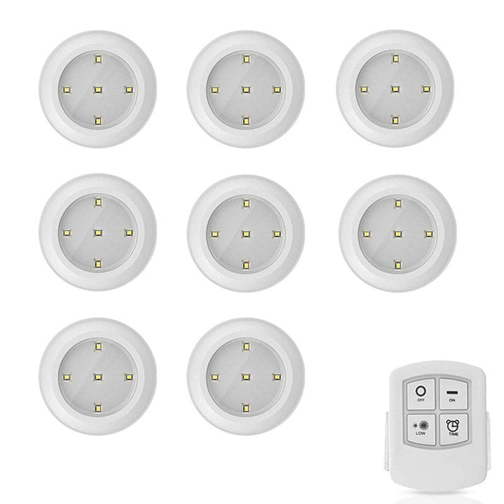 Veilige, draadloze LED nachtlamp met afstandsbediening voor de kinderkamer, zacht en dimbaar. Een fijne sfeerverlichting.