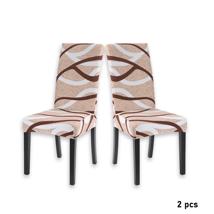 Universele stoelhoes voor diverse eetkamerstoelen; biedt bescherming en decoratie in één.