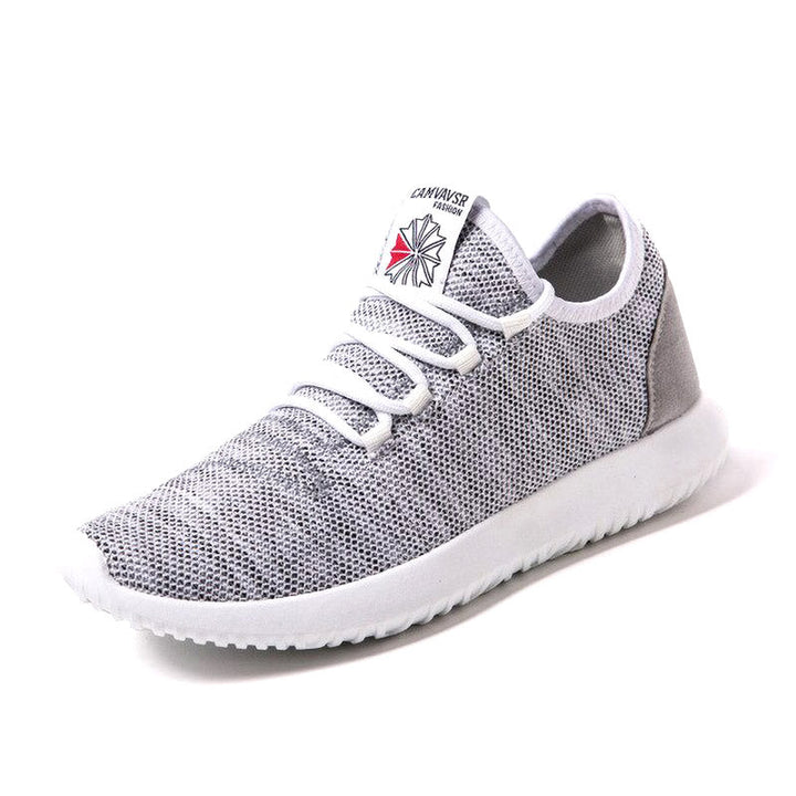 Stijlvolle grijze heren sneakers, combineert comfort met een moderne uitstraling.