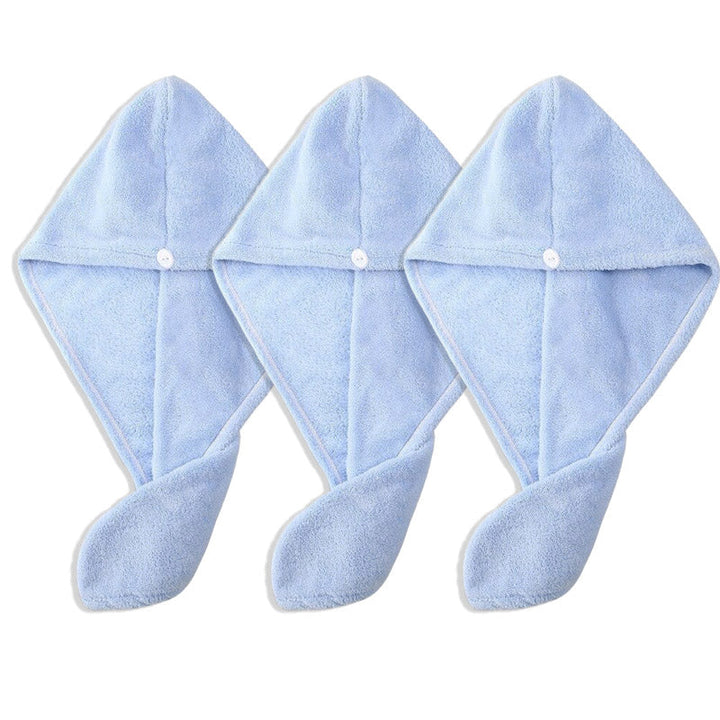 Hoogwaardige microvezel haardroogdoek set voor dames, snelle absorptie en droogtijd, een beauty essential.