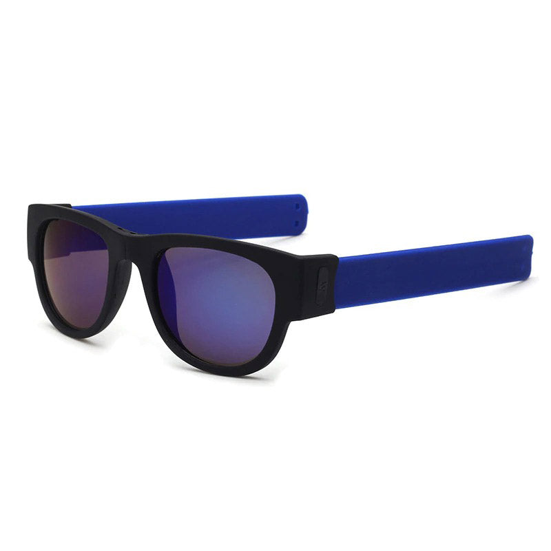 Robuuste unisex zonnebril met flexibele pootjes, wikkelbaar. Perfect voor een zorgeloze zomer & actieve levensstijl.