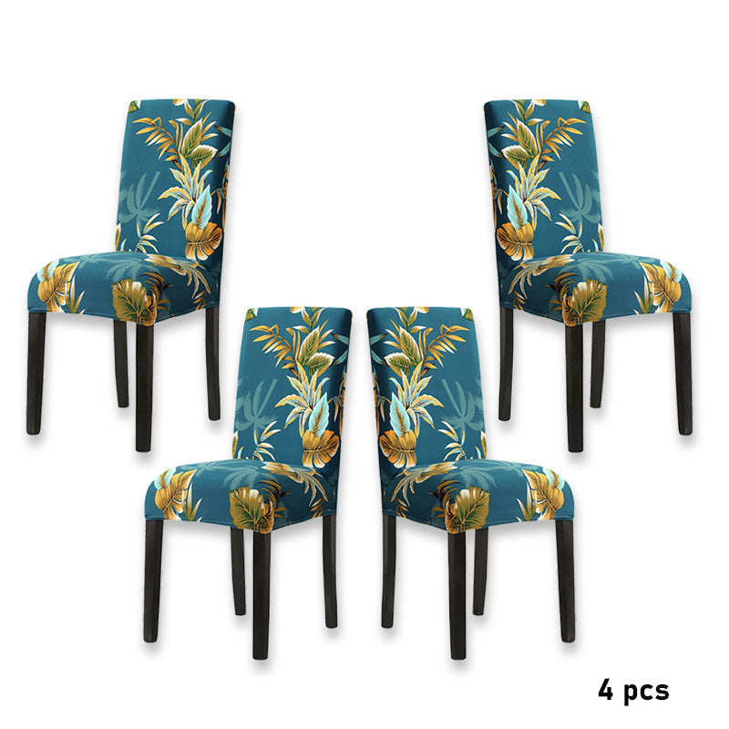 Hoogwaardige elastische stoelhoes voor eetkamerstoel; duurzame bescherming en decoratieve touch.