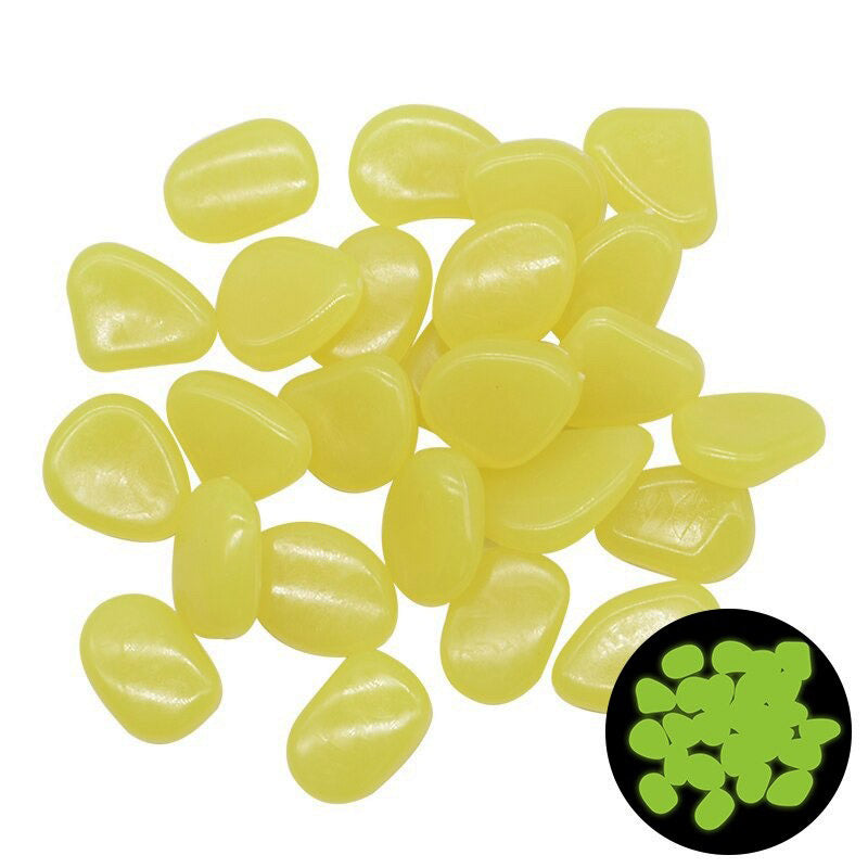 Unieke lichtgevende stenen voor tuin & balkon, met betoverende glow in the dark effecten.