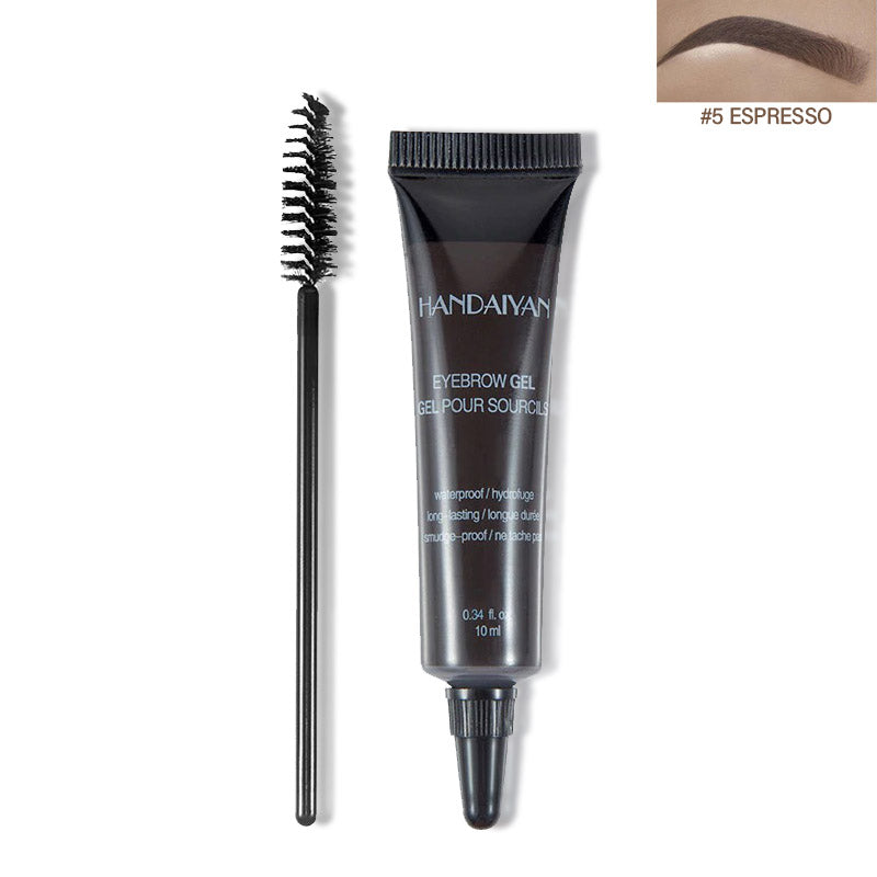 Langhoudende Handayan wenkbrauwcrème voor de hele dag perfecte, waterproof wenkbrauwen.