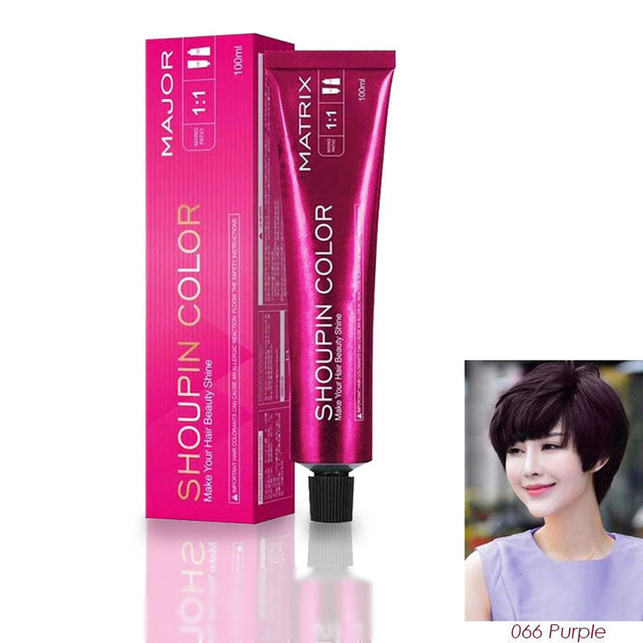 Moderne haarkleuring: unisex kleurshampoo voor directe kleur en intense haarverzorging.