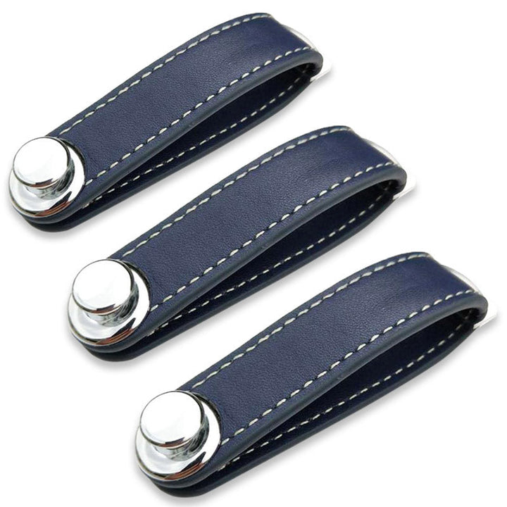 Zeg vaarwel tegen rammelende sleutels met deze stille leren sleutel organizer. Compact en effectief.