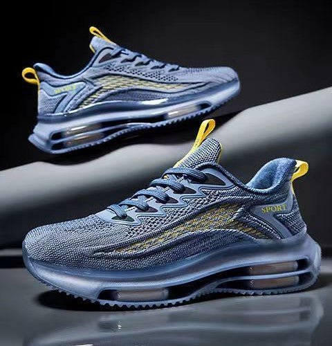 Stijlvolle heren sportschoenen voor running en joggen, met duurzame demping en een lichtgewicht design.