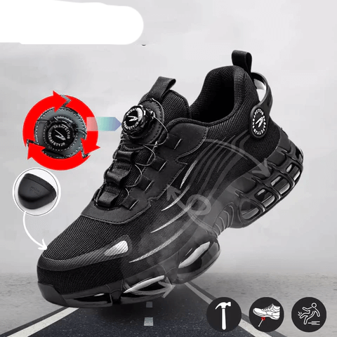 Antislip werkschoenen heren, lichtgewicht en comfortabel, ideaal voor veiligheid en stabiliteit op elke ondergrond.