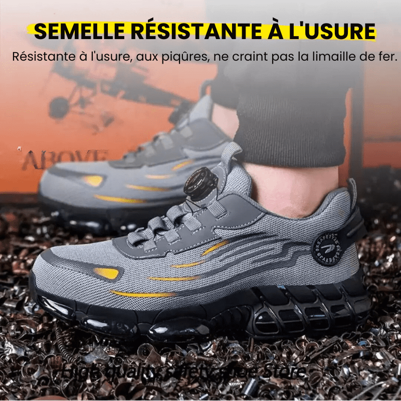 Stoere ProGuard veiligheidsschoenen met stalen neus, comfortabel en beschermend design voor veilige werkomstandigheden.