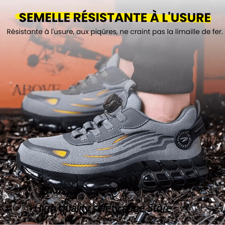 Stoere ProGuard veiligheidsschoenen met stalen neus, comfortabel en beschermend design voor veilige werkomstandigheden.
