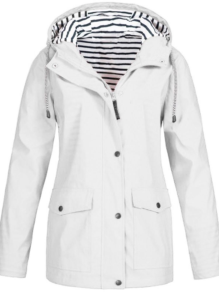 Trendy lange dames Sophie trenchcoat, stijlvol en functioneel, geschikt als seizoensjas.