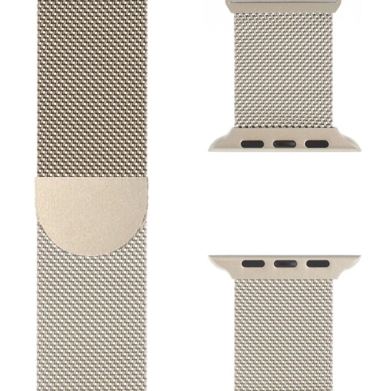 Exclusieve Milanese Apple Watch band, SteelFlex RVS, stijlvol, duurzaam en comfortabel.
