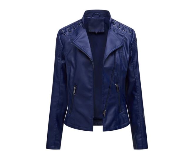 Stoere én elegante damesjas Lily, combineert het beste van vintage met een biker-stijl.