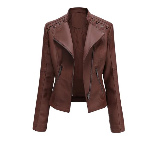 Getailleerde vintage jas Elizabeth, vrouwelijke bovenkleding met een stoere touch.