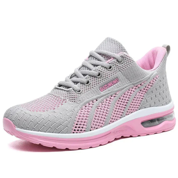 Lichtgewicht orthopedische dames sneakers met extra stabiliteit, ideaal voor lange wandelingen en optimaal dagelijks comfort.