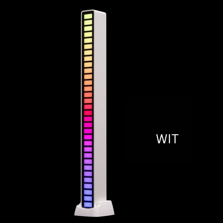 Breng muziek tot leven met deze USB oplaadbare RGB geluidsbalk. Ideaal voor een dynamische muziekbeleving.