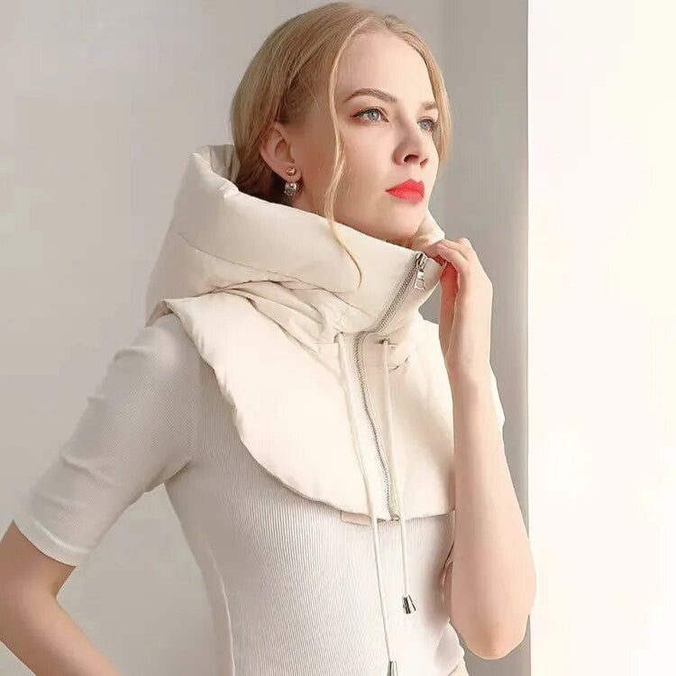 Elegante dames capuchon sjaal, een stijlvolle toevoeging aan elke warme winteroutfit. [[lstfy-media:8]]