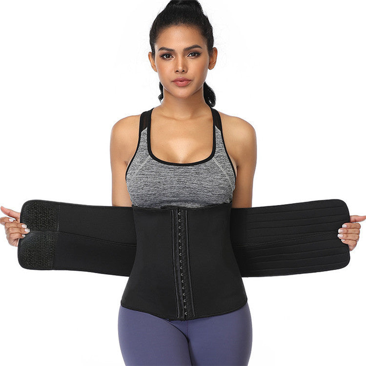 Grijs figuurcorrigerend HappyShape™ korset; shapewear voor dames, verbetert de houding en taille.