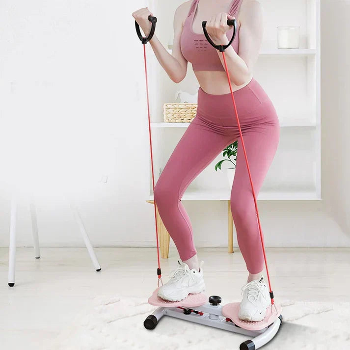 FlexiFit rotatie fitnessapparaat voor coretraining, balans en buikspieren. Ideaal voor een thuisworkout.