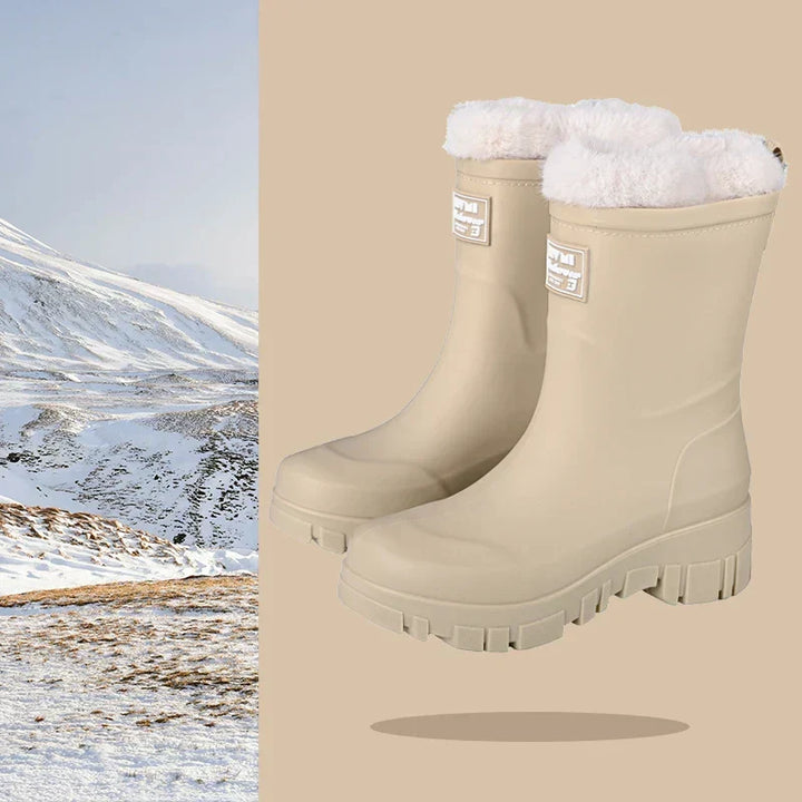 Casual weerbestendige dameslaarzen Catharina; waterdichte enkellaarsjes voor comfort en stijl in herfst en winter.