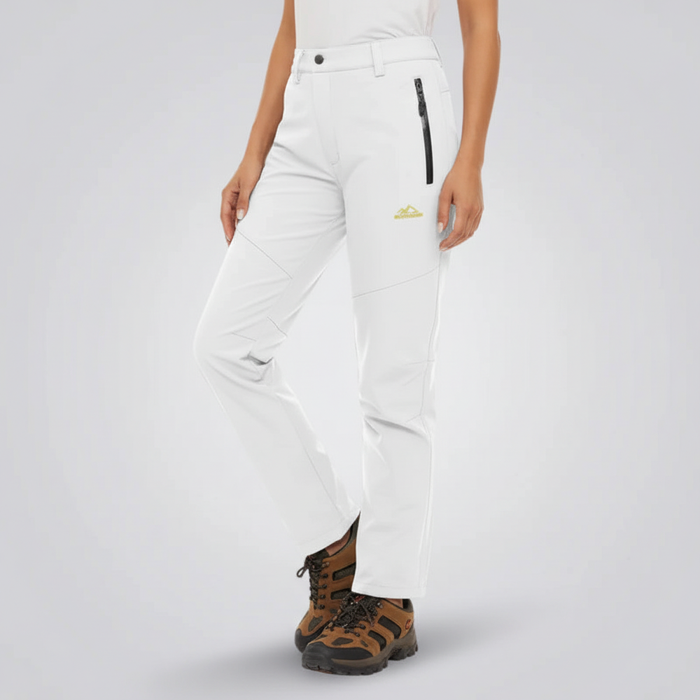 Dames winterbroek Lydia, waterdicht en warm gevoerd, perfect voor outdoor activiteiten in de kou.