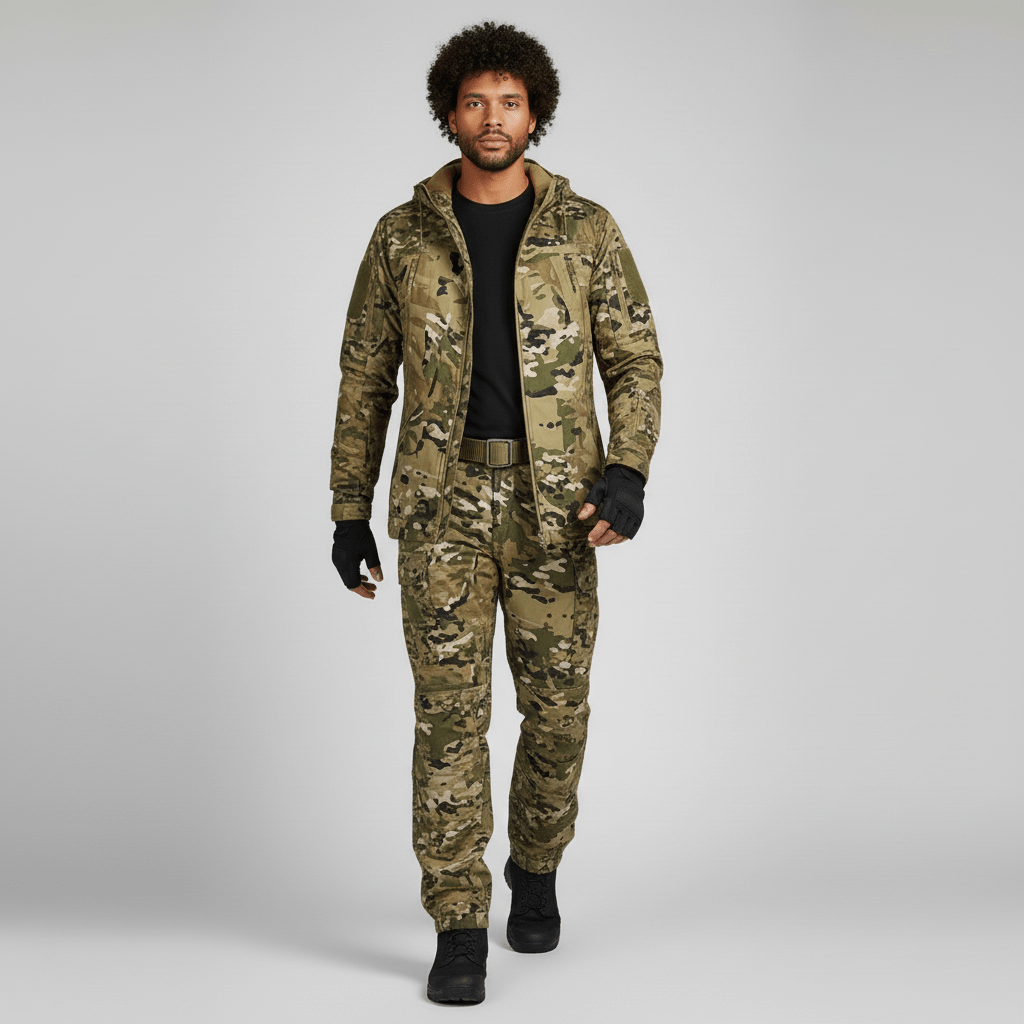 Eli heren waterdichte kleding set, robuust en functioneel voor alle buitenavonturen.