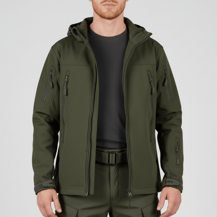 Waterdichte heren wandelset Eli, ontworpen voor maximale bescherming en comfort op paden.