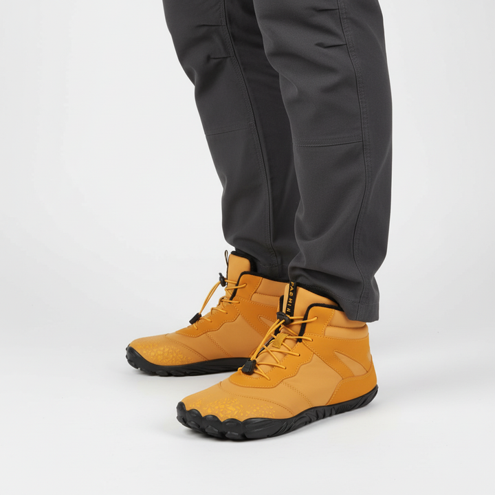 Lichte unisex winterlaarzen met waterafstotend design, flexibel en warm voor actieve buitendagen.