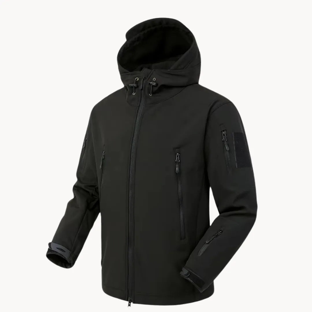 Sportieve heren waterdichte jas, perfect als windjack voor outdoor sport en activiteiten.