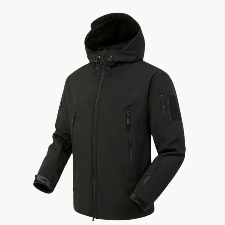 Sportieve heren waterdichte jas, perfect als windjack voor outdoor sport en activiteiten.