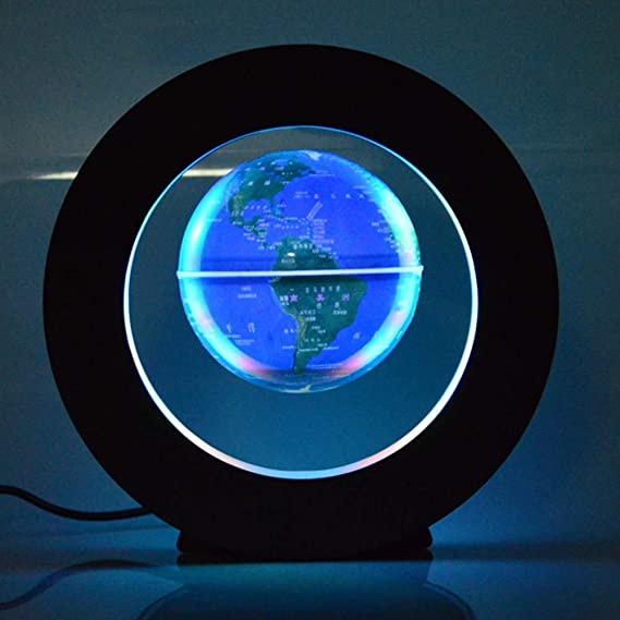 Innovatieve zwevende wereldbol lamp, een perfect cadeau of hippe gadget voor elke kamer.