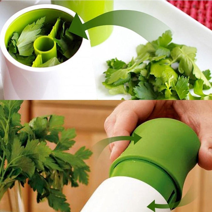 Ergonomische kruidenmolen; perfect voor het fijnmalen van verse kruiden en specerijen. Ideaal voor de keuken.