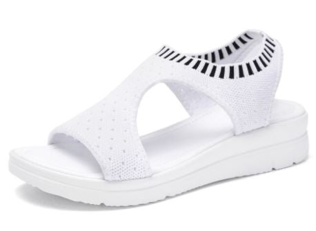 Hoogwaardige dames comfort sandalen, lichtgewicht en antislip, voor actieve zomerse dagen.
