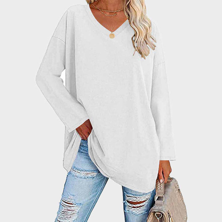 Hoymans dames top: elegante lange mouwen, perfect voor een stijlvolle en comfortabele outfit.