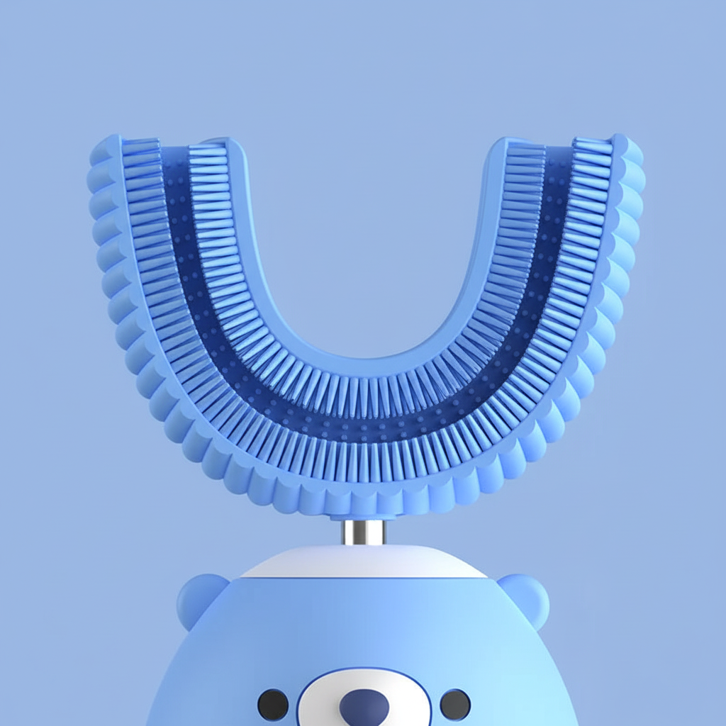 TinySonic sonische tandenborstel voor kinderen. Perfect voor dagelijkse mondhygiëne en stralend schone tanden.