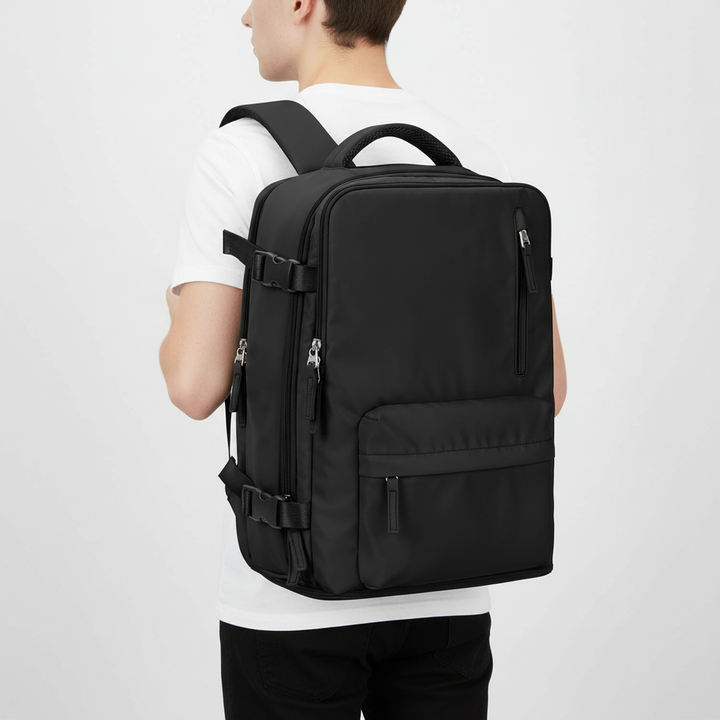Multifunctionele laptoptas; georganiseerde oplossing voor kantoorbenodigdheden en school.