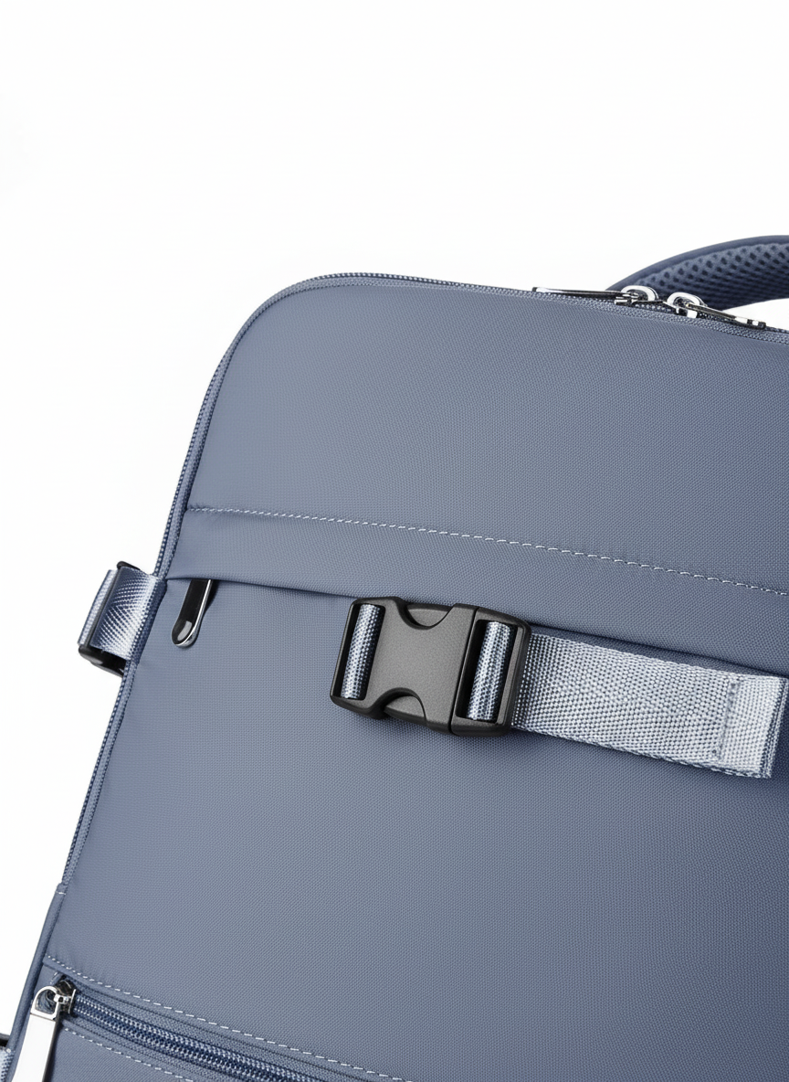 Antidiefstal reisrugzak, perfect voor veilige opslag van laptop en persoonlijke spullen tijdens pendelen of reizen.