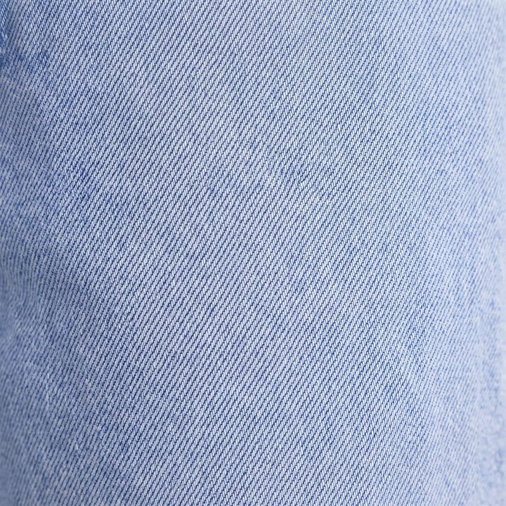 Casual dames wijde jeans met rechte pijpen, trendy spijkerbroek voor een relaxte en modieuze look.