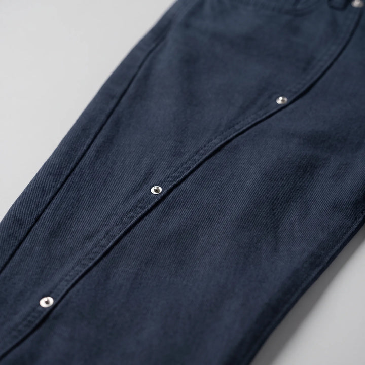Trendy dames spijkerbroek met wijde pijpen en hoge taille, retro design ideaal voor een relaxte maar stijlvolle outfit.