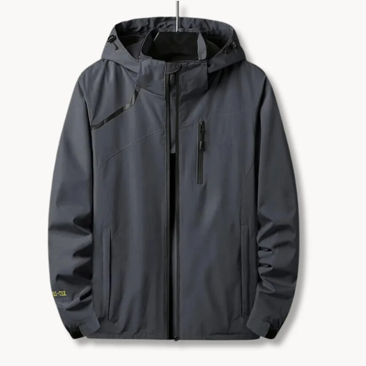 Comfortabele en veelzijdige heren windbreaker met capuchon, perfect voor sport, vrije tijd en weerbescherming.